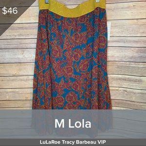 NWT LuLaRoe Lola Skirt Size Medium